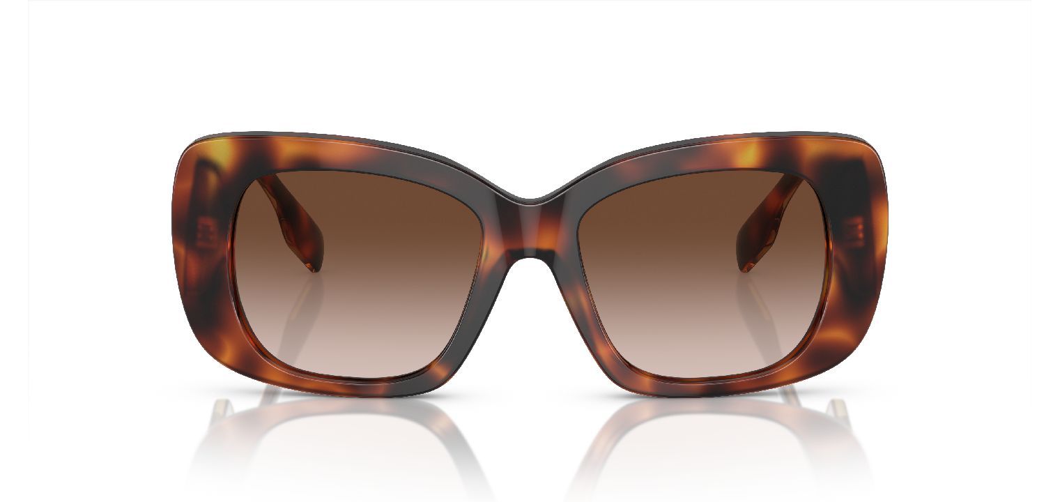 Burberry Quadratisch Sonnenbrillen 0BE4410 Schildpatt für Damen