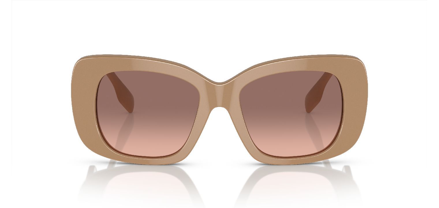 Burberry Quadratisch Sonnenbrillen 0BE4410 Beige für Damen