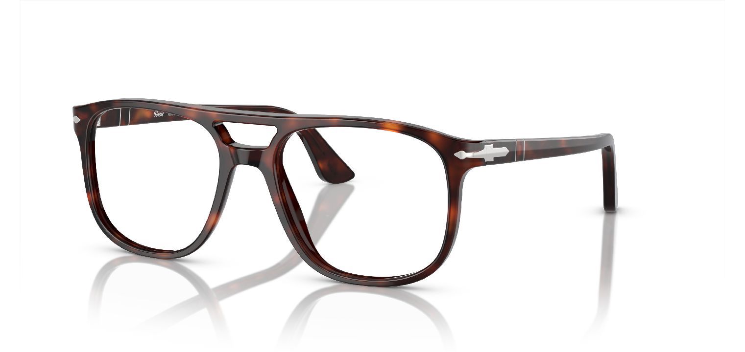 Persol Pilot Brillen 0PO3329V Schildpatt für Herren