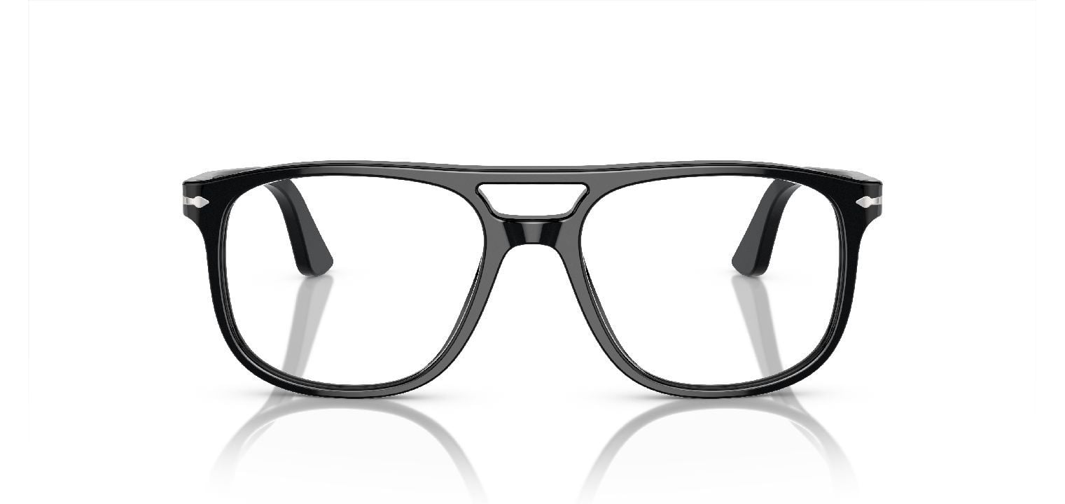 Persol Aviator Eyeglasses 0PO3329V Black for Man