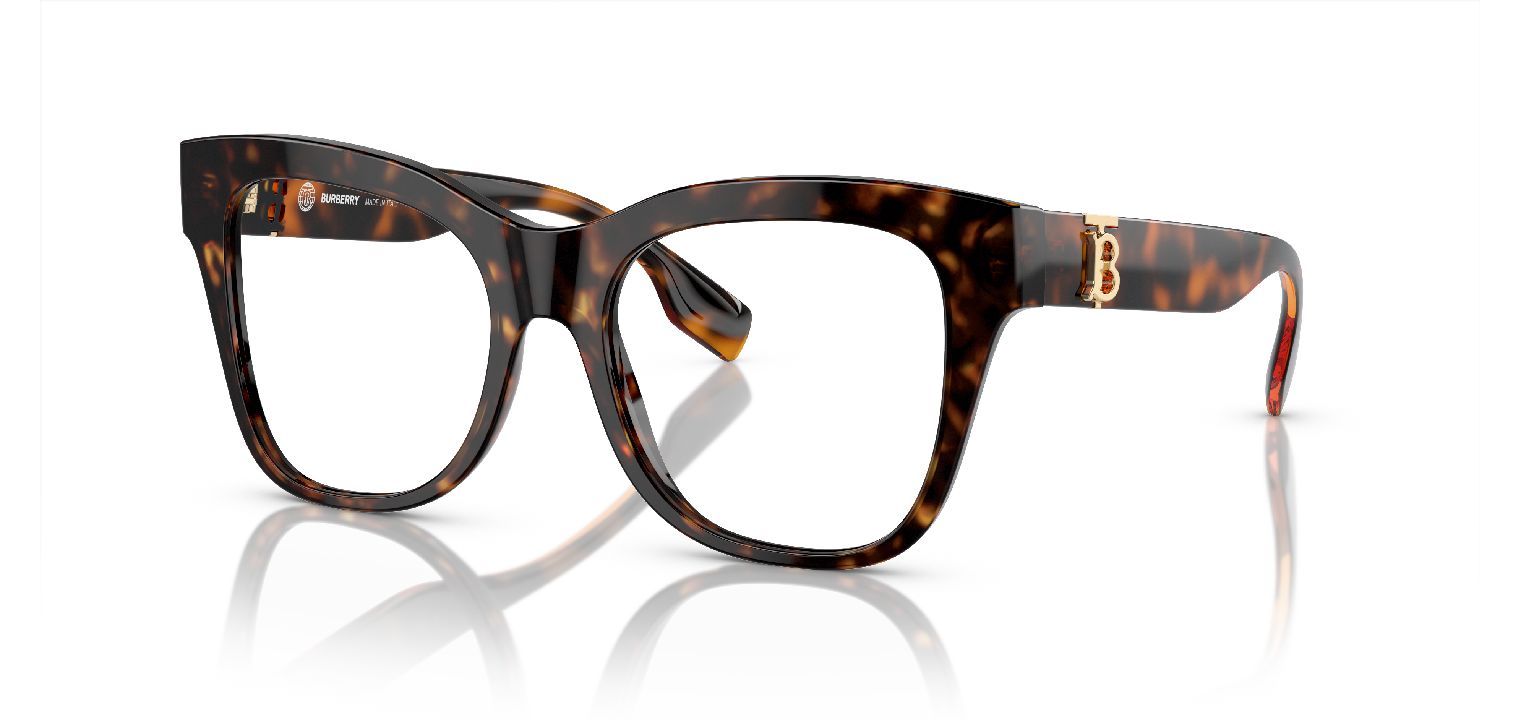 Lunettes de vue Burberry Papillon 0BE2388 Ecaille pour Femme Visilab