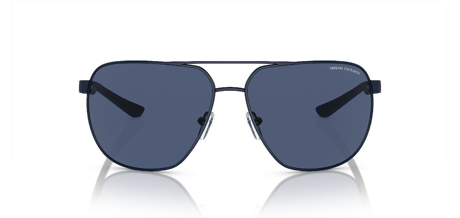 Armani Exchange Round Sunglasses 0AX2047S Blue for Man