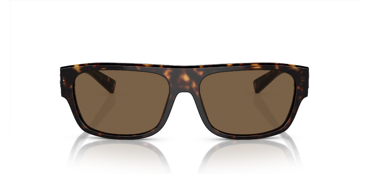 Dolce & Gabbana Rechteckig Sonnenbrillen 0DG4455 Schildpatt für Herr