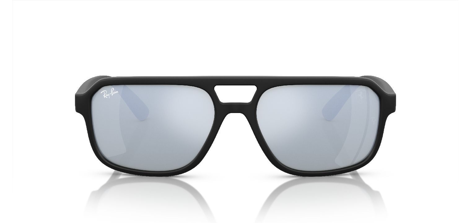 Ray-Ban Rechteckig Sonnenbrillen 0RB4414M Schwarz für Herr-Dame