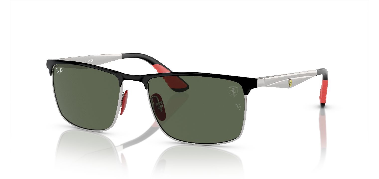 Ray-Ban Rechteckig Sonnenbrillen 0RB3726M Schwarz für Damen/Herren