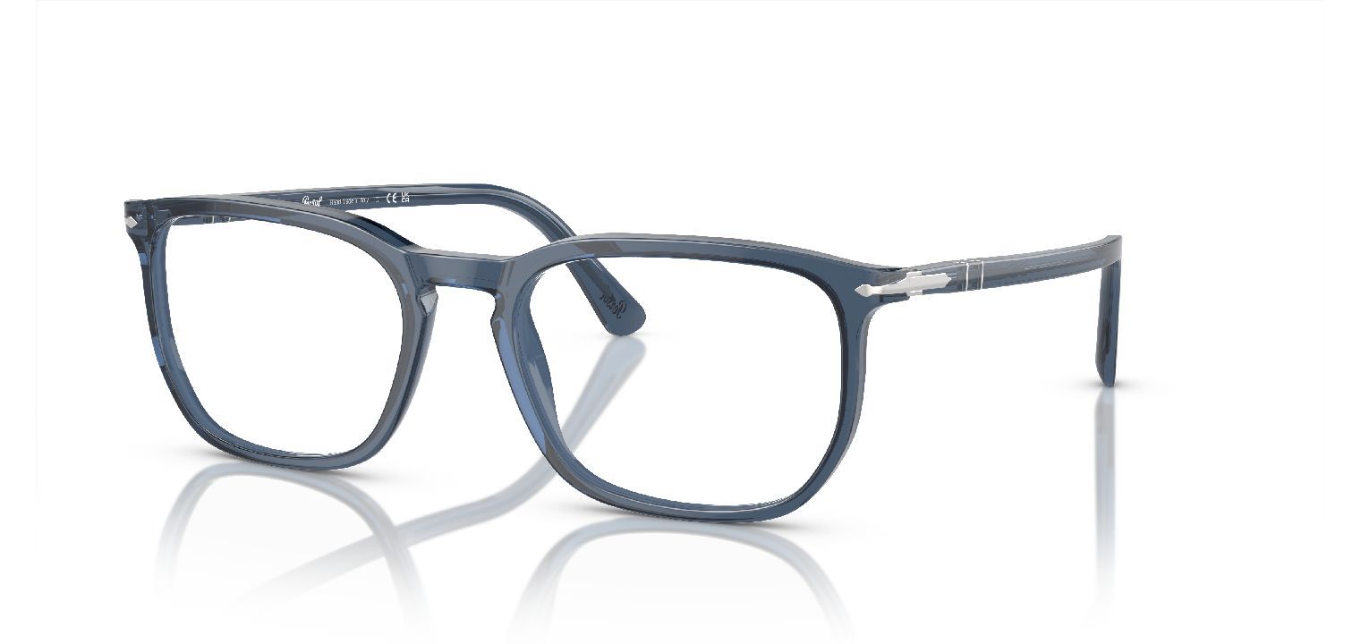 Persol Rund Brillen 0PO3339V Blau für Herren