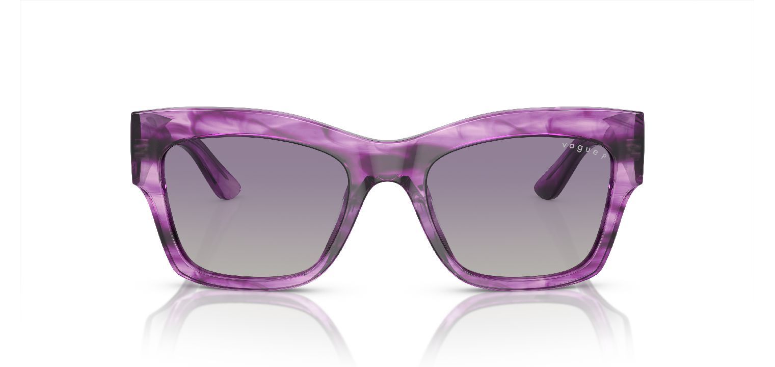 Lunettes de soleil Vogue Carré 0VO5524S Violet pour Femme