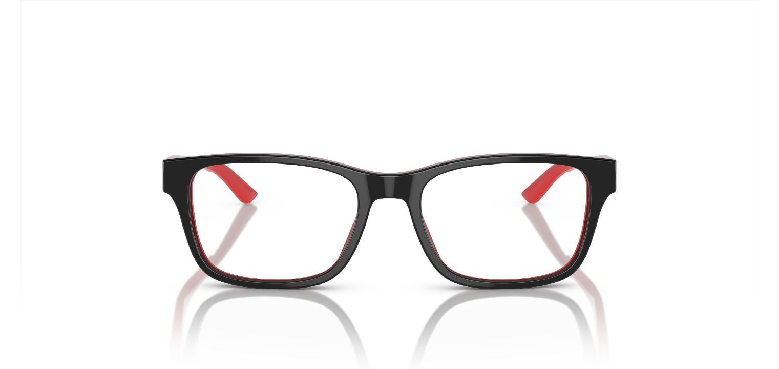 Lunettes de vue Polo Prep Rectangle 0PP8534 Noir pour Enfant