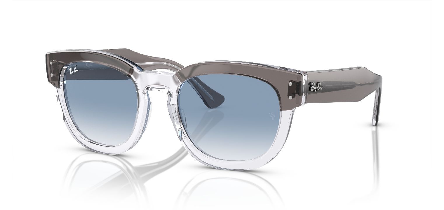 Ray-Ban Quadratisch Sonnenbrillen 0RB0298S Grau für Damen/Herren