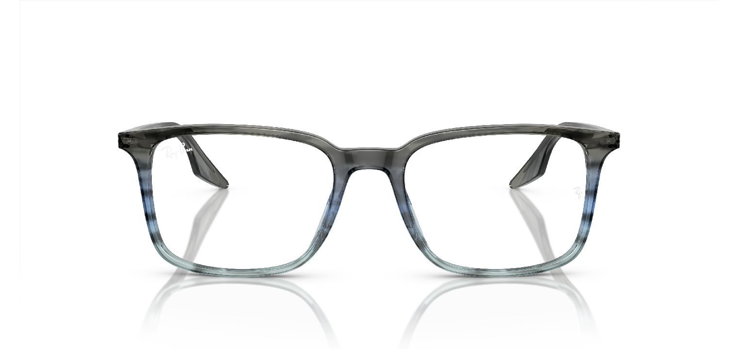 Ray-Ban Rectangle Eyeglasses 0RX5421 Grey for Unisex