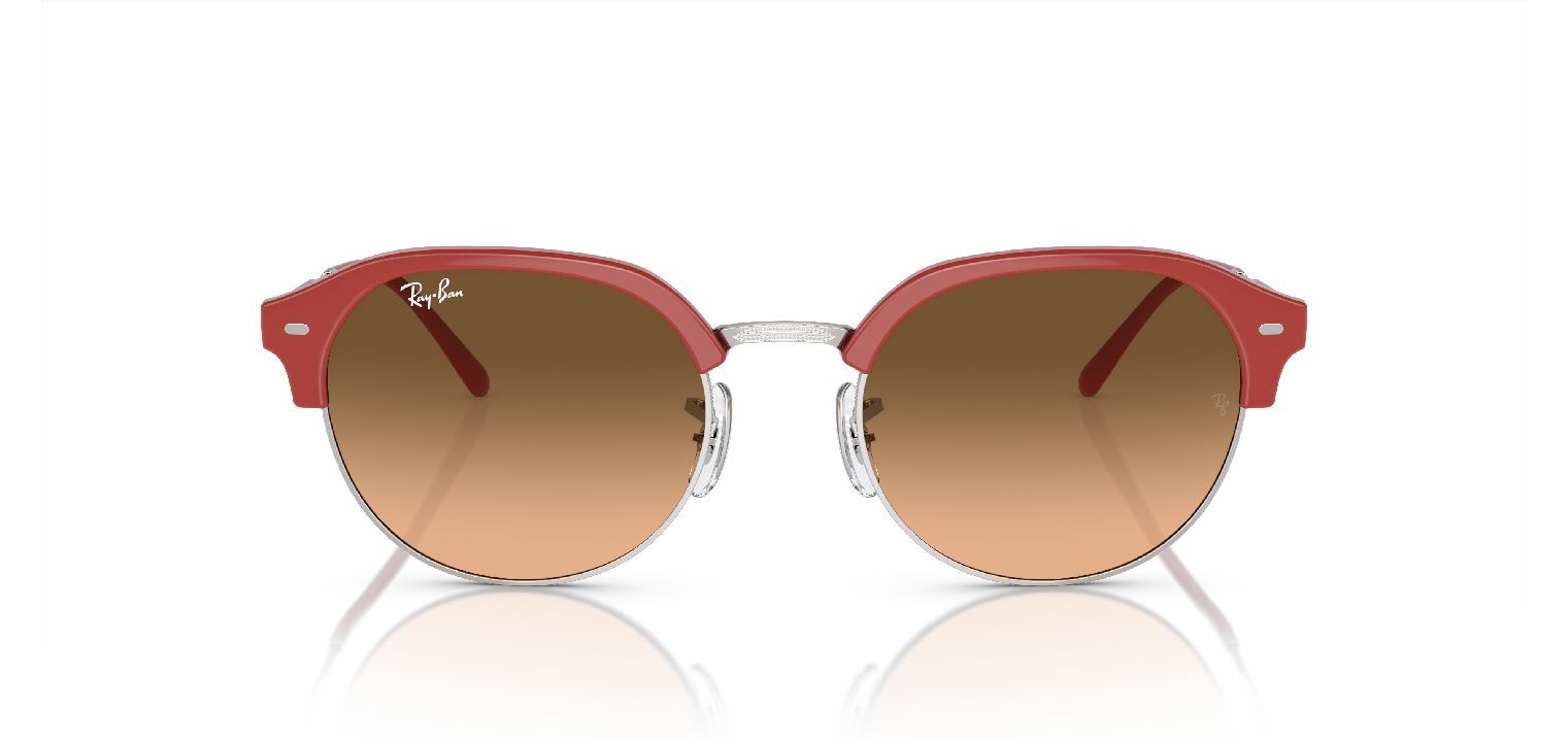 Ray-Ban Rund Sonnenbrillen 0RB4429 Rot für Damen/Herren