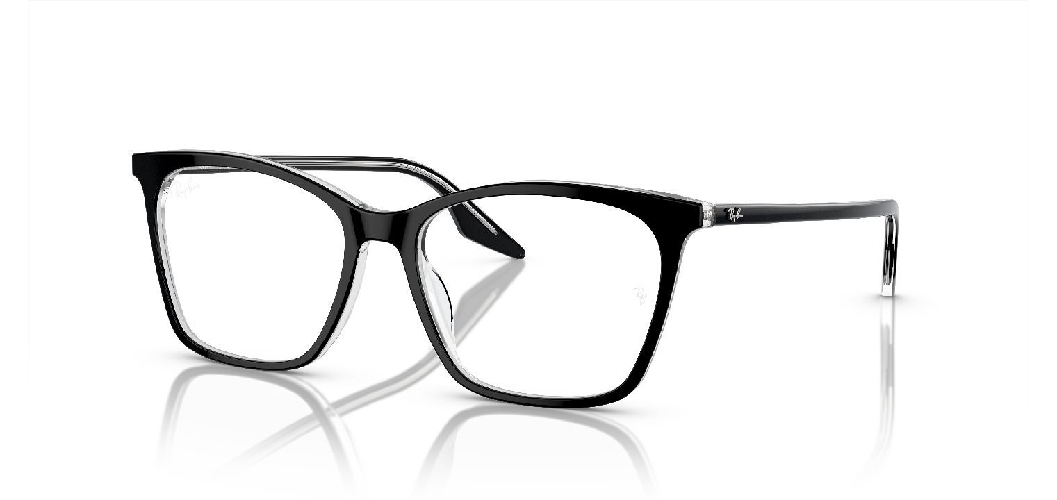 Ray-Ban Schmetterling Brillen 0RX5422 Schwarz für Herr