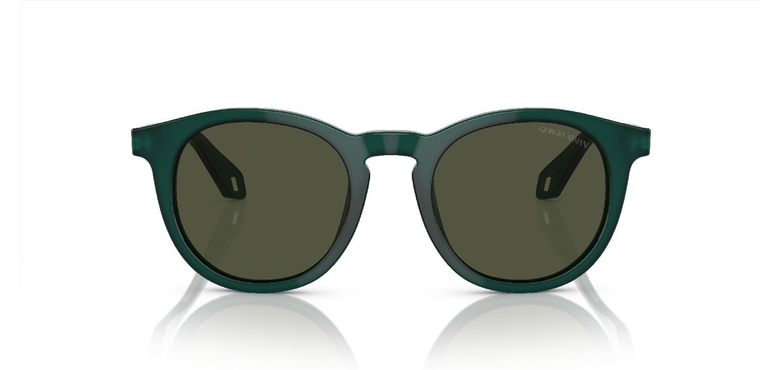 Giorgio Armani Rund Sonnenbrillen 0AR8192 Grün für Herren