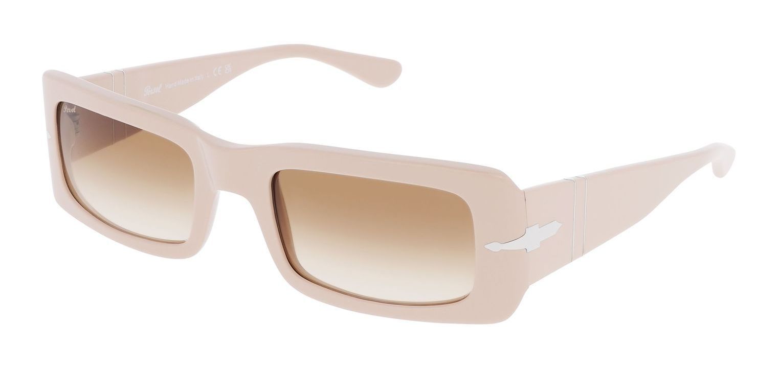 Persol Rechteckig Sonnenbrillen 0PO3332S Beige für Damen/Herren