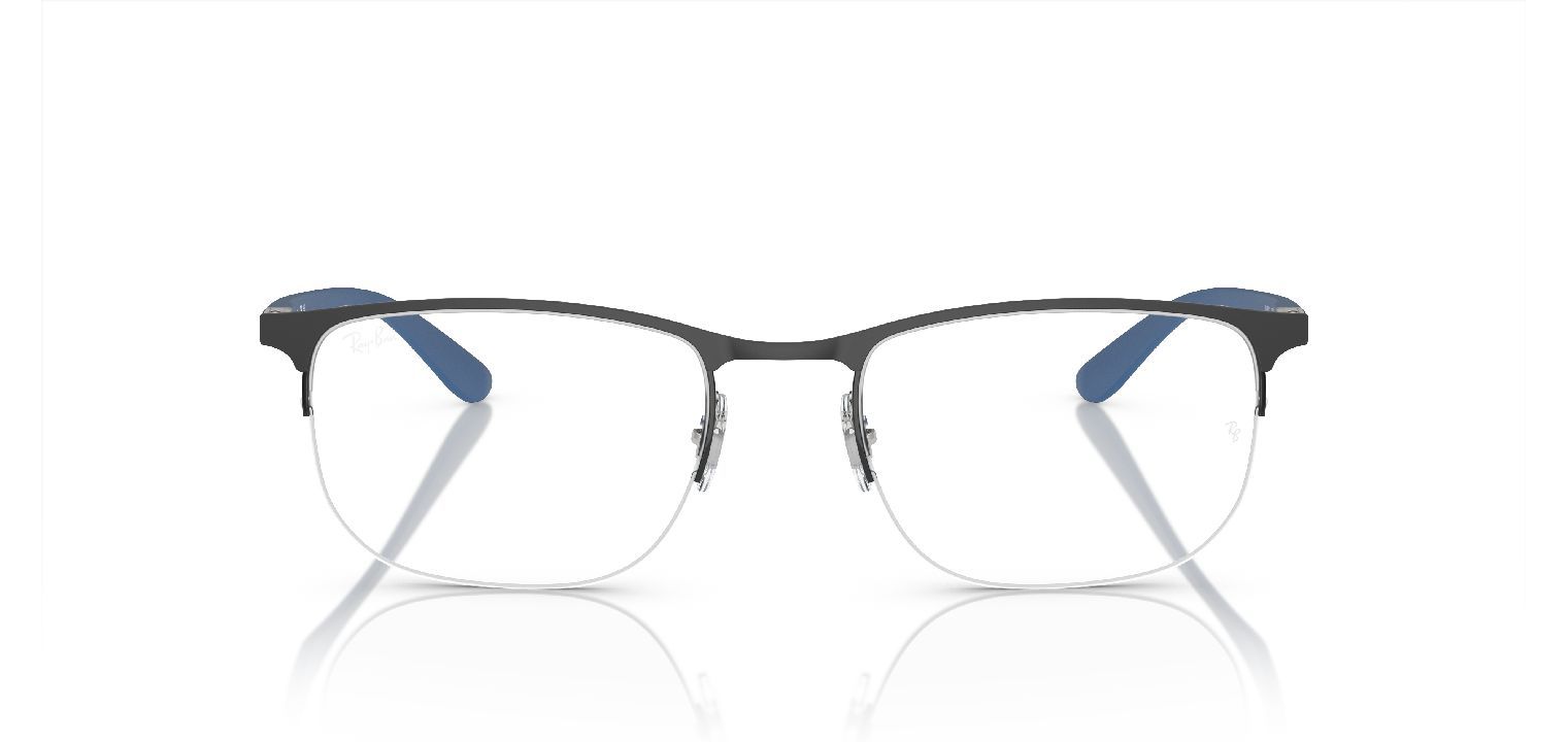 Ray-Ban Oval Eyeglasses 0RX6513 Black for Man