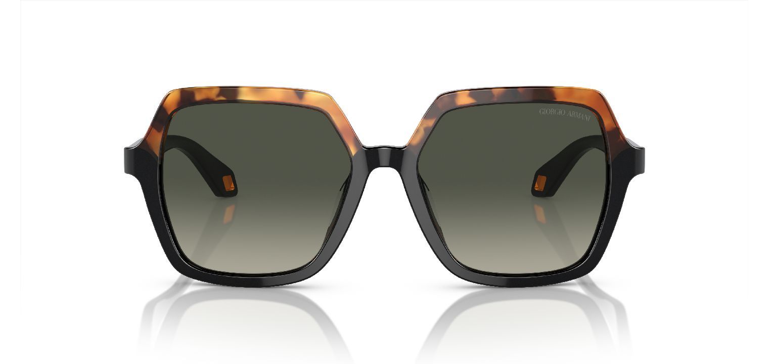 Giorgio Armani Quadratisch Sonnenbrillen 0AR8193U Schwarz für Dame