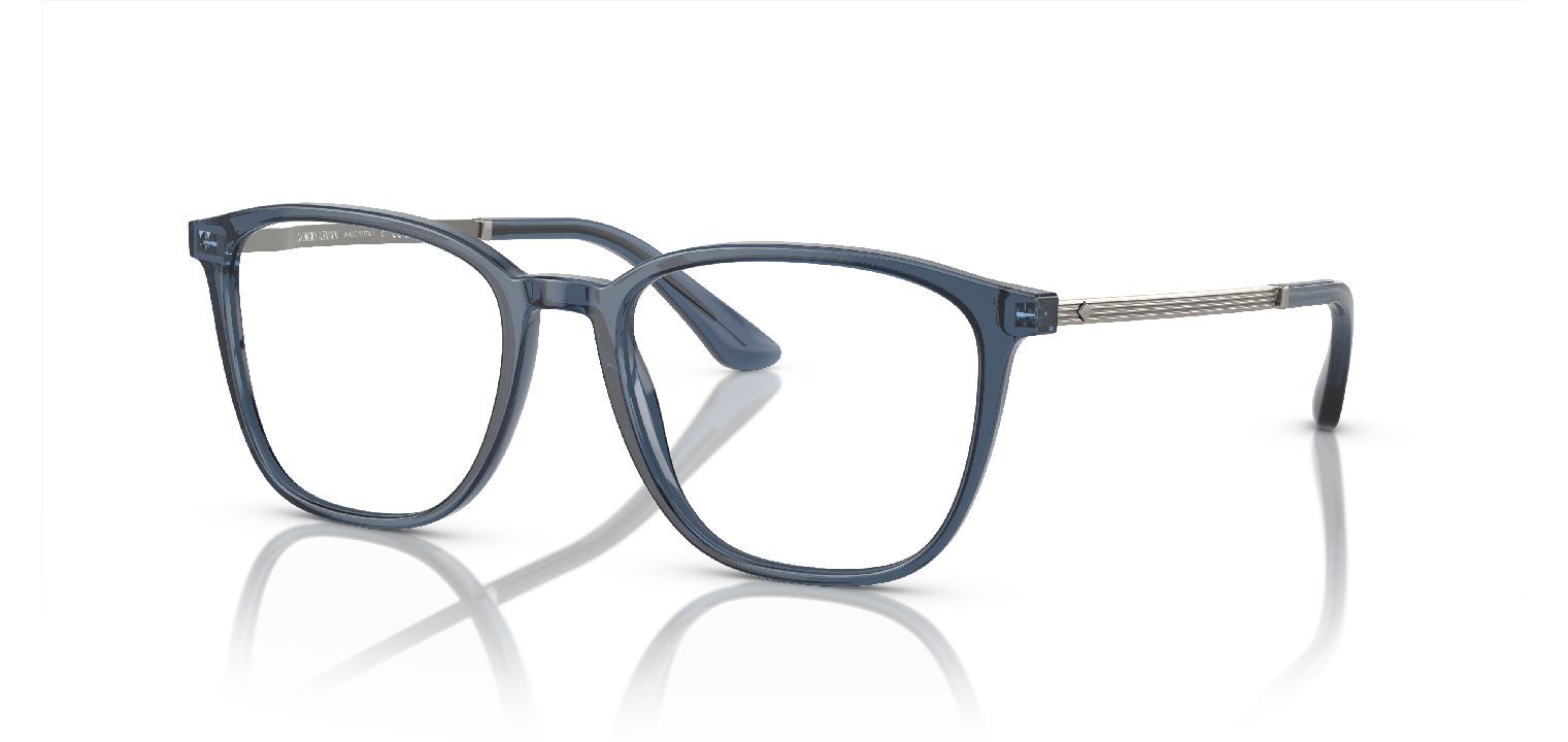 Lunettes de vue Giorgio Armani Carré 0AR7250 Bleu pour Homme