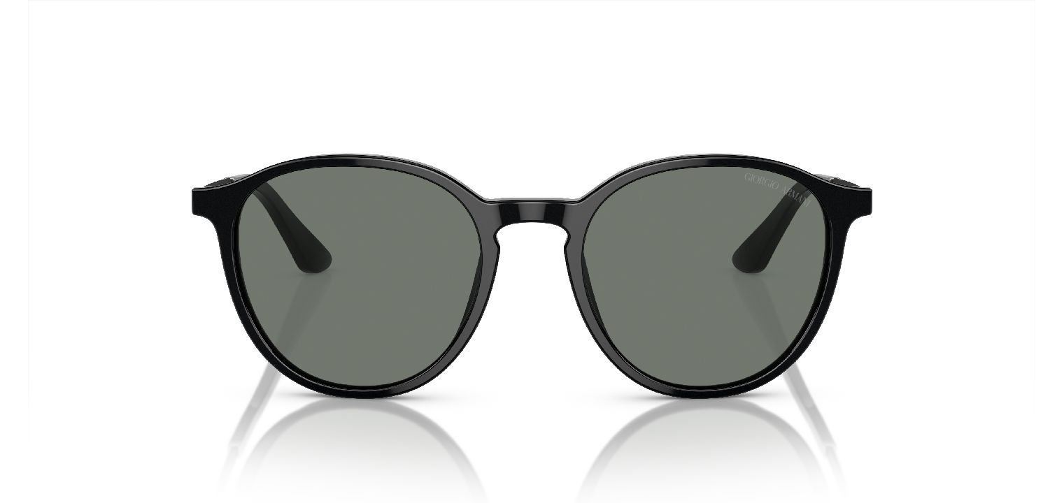 Giorgio Armani Round Sunglasses 0AR8196 Black for Man