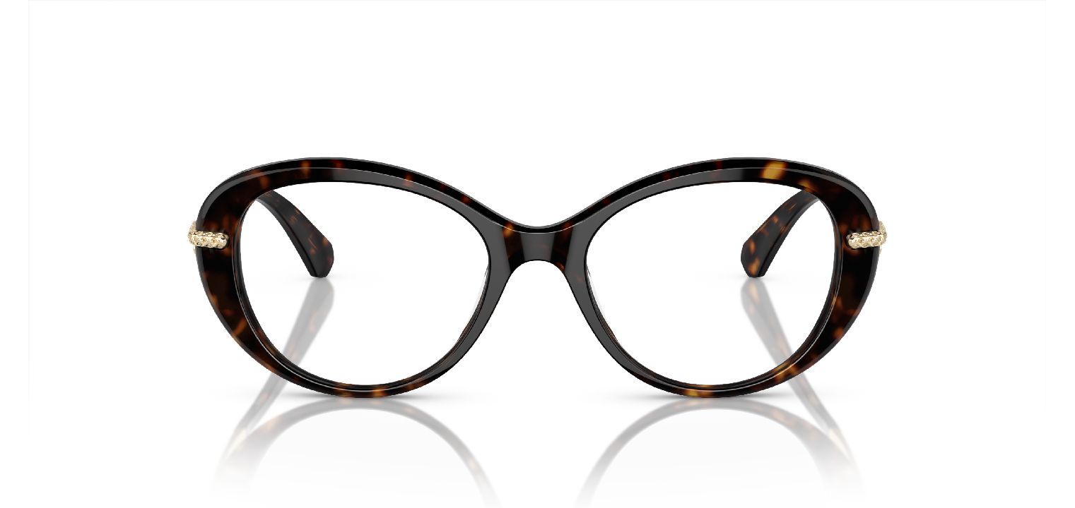 Swarovski Oval Eyeglasses 0SK2001 Tortoise shell for Woman