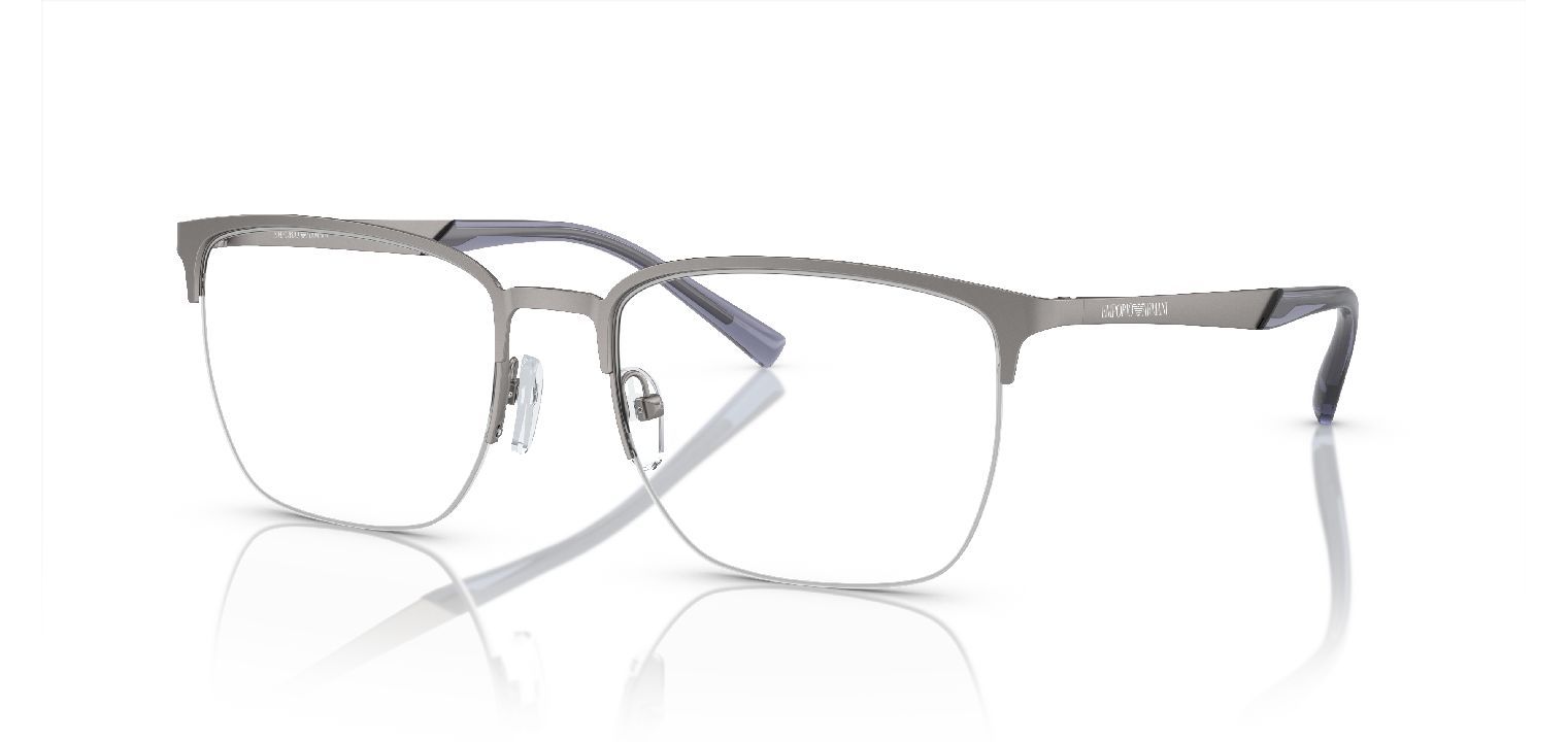 Emporio Armani Quadratisch Brillen 0EA1151 Grau für Herr