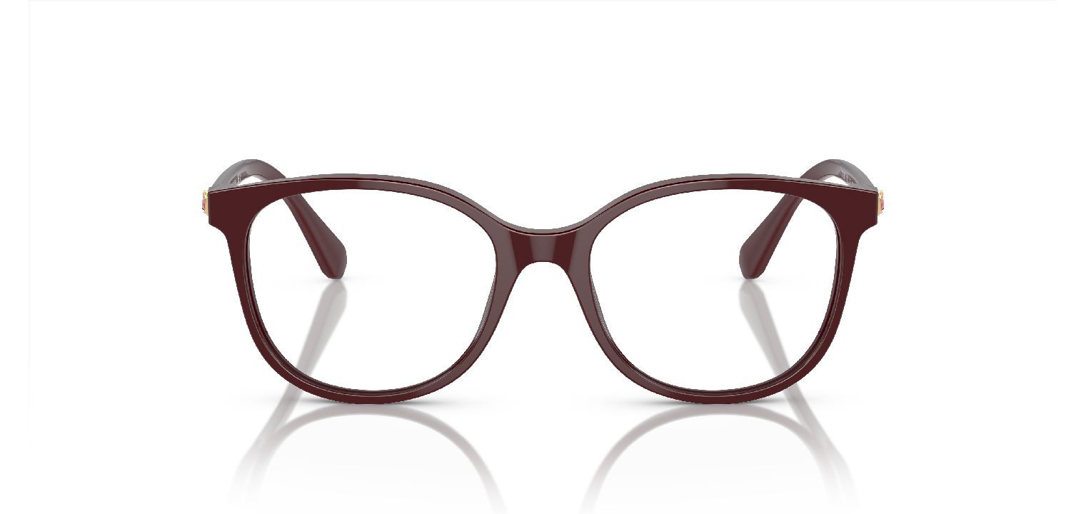 Lunettes de vue Swarovski Carré 0SK2002 Rouge pour Femme