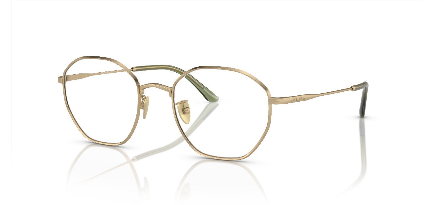 Giorgio Armani Quadratisch Brillen 0AR5139 Gold für Herr