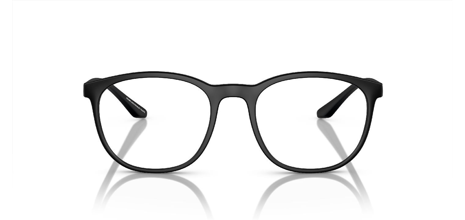 Emporio Armani Round Eyeglasses 0EA3229 Black for Man