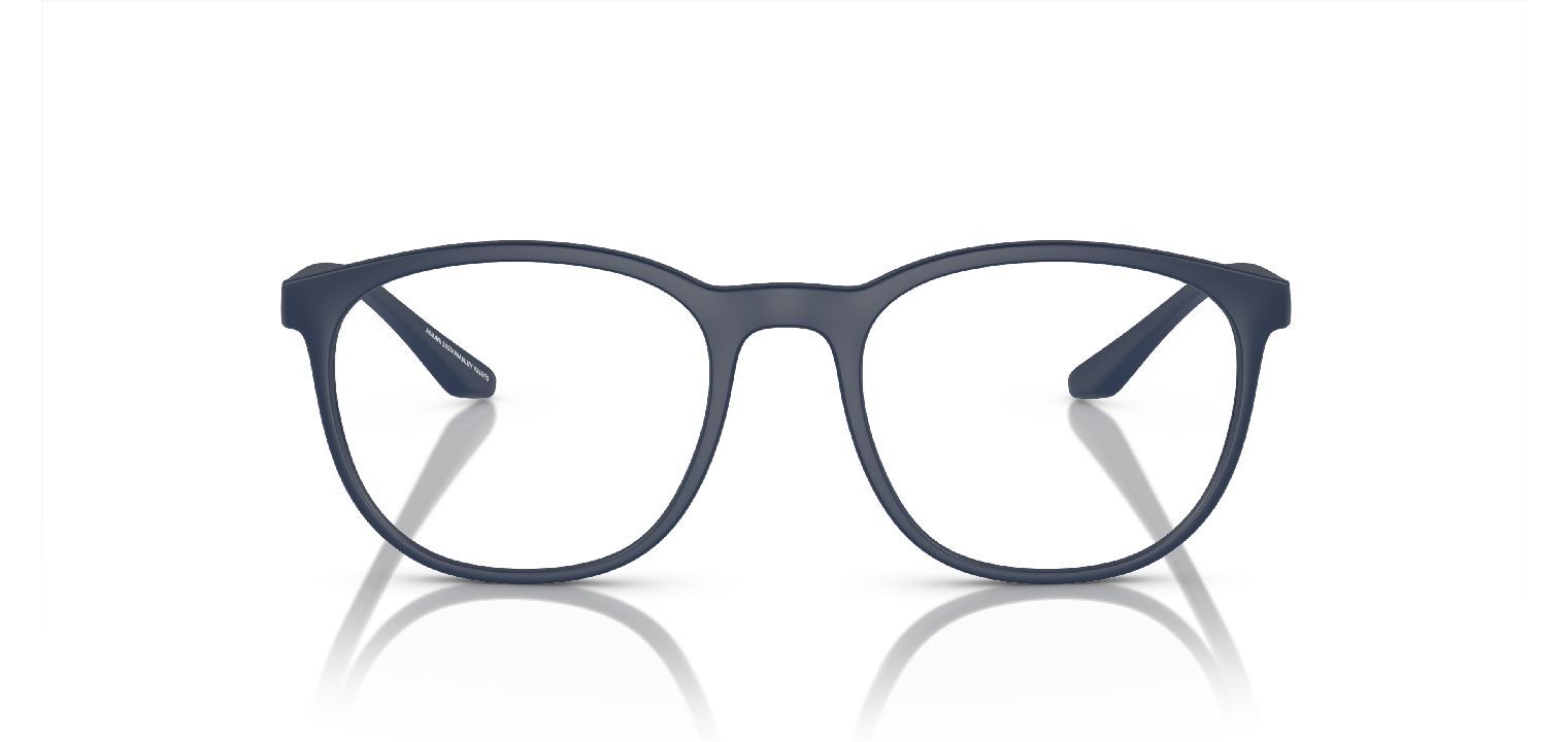 Emporio Armani Round Eyeglasses 0EA3229 Blue for Man