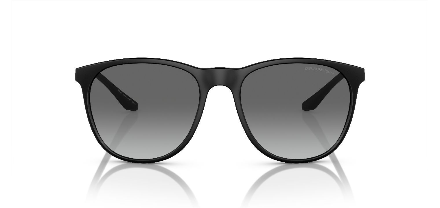 Emporio Armani Rund Sonnenbrillen 0EA4210 Schwarz für Herr