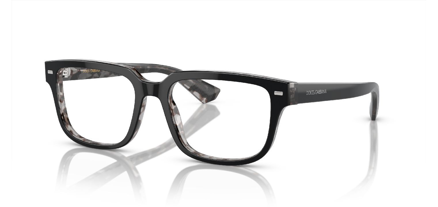 Dolce & Gabbana Carré Eyeglasses 0DG3380 Black for Man