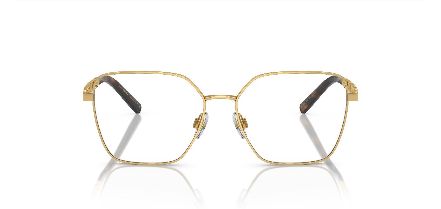 Dolce & Gabbana Quadratisch Brillen 0DG1351 Gold für Dame