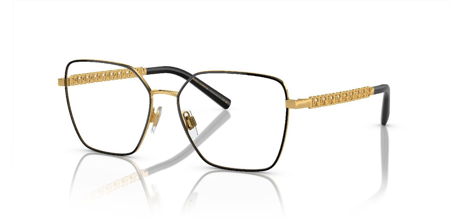 Dolce & Gabbana Quadratisch Brillen 0DG1351 Gold für Damen