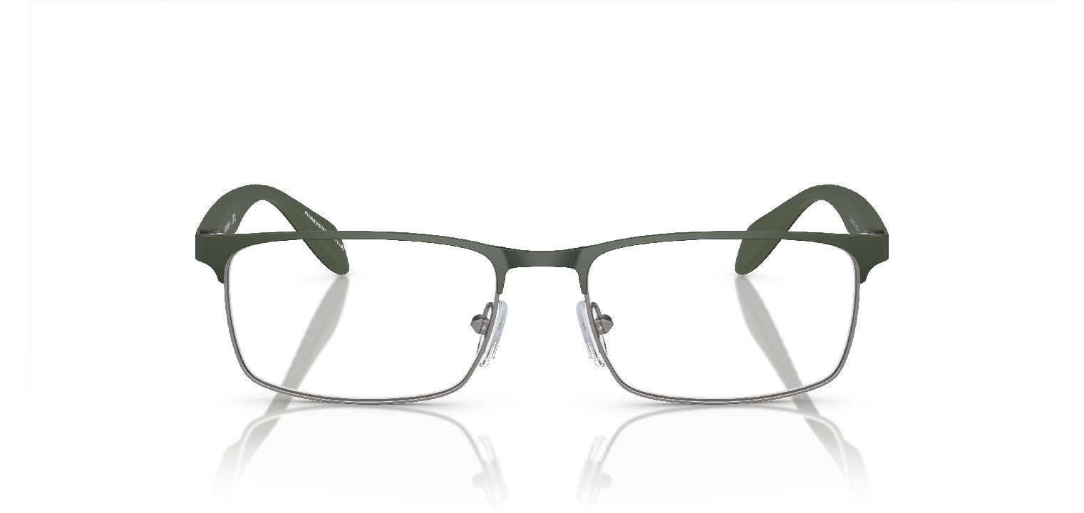 Emporio Armani Rectangle Eyeglasses 0EA1149 Grey for Man