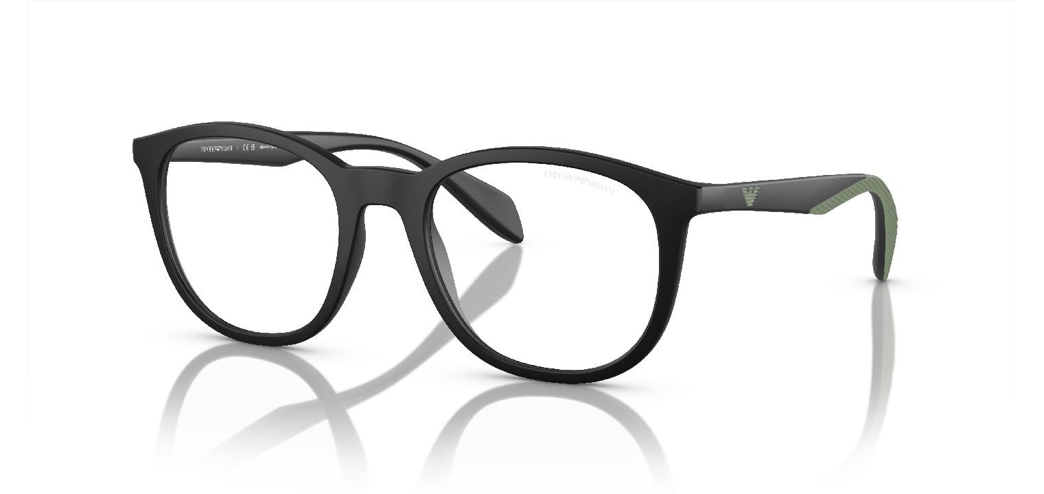 Lunettes de vue Emporio Armani Ronde 0EA4211 Noir pour Homme