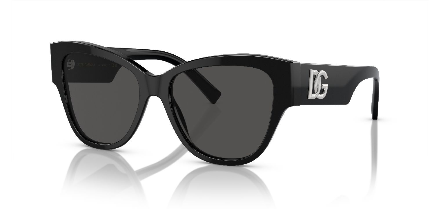 Dolce & Gabbana Schmetterling Sonnenbrillen 0DG4449 Schwarz für Dame