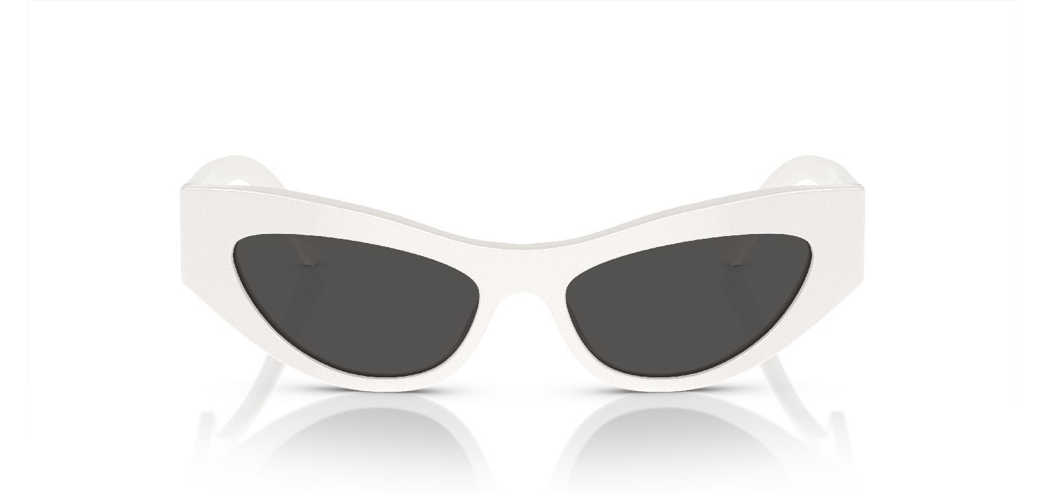 Lunettes de soleil Dolce & Gabbana Papillon 0DG4450 Blanc pour Femme