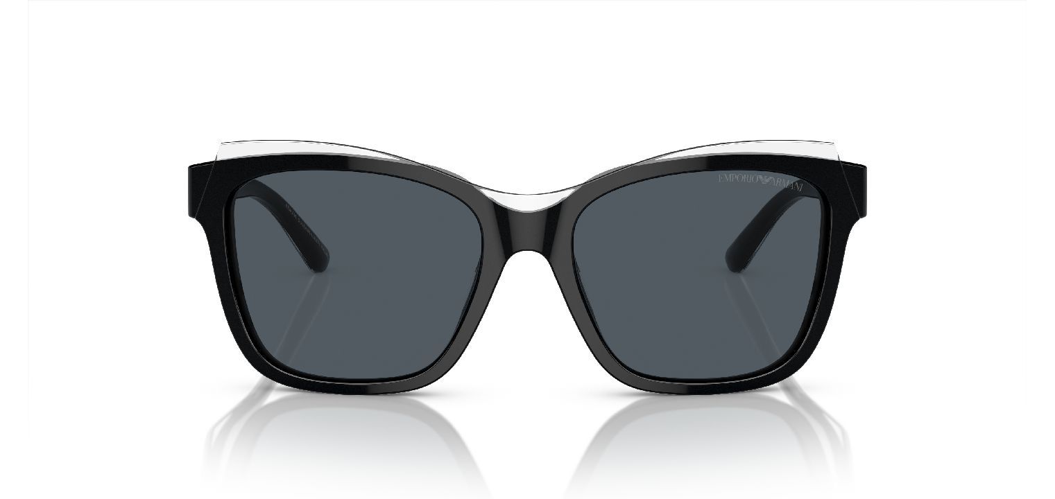 Lunettes de soleil Emporio Armani Carré 0EA4209 Noir pour Femme