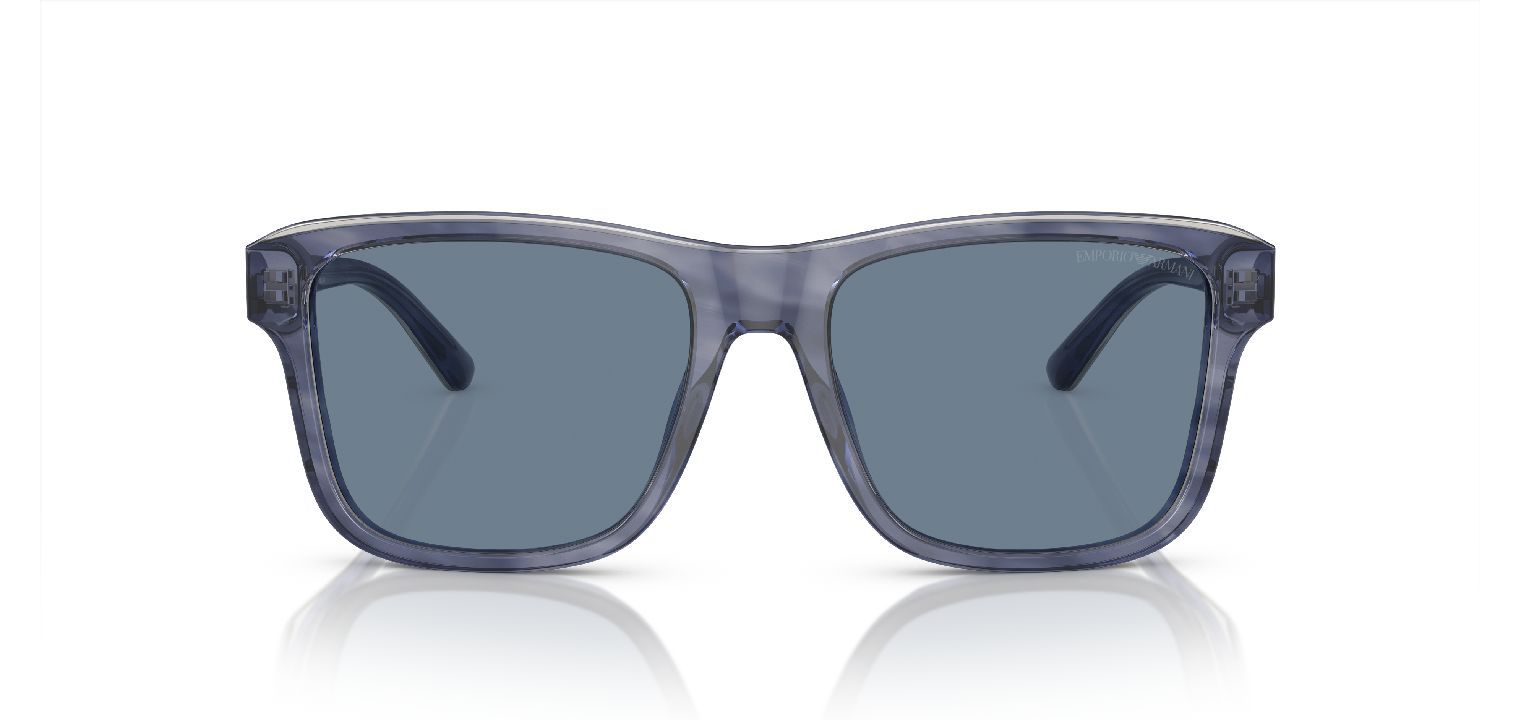 Emporio Armani Quadratisch Sonnenbrillen 0EA4208 Grau für Herr