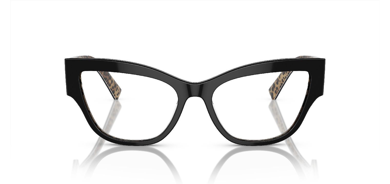 Dolce & Gabbana Schmetterling Brillen 0DG3378 Schwarz für Dame