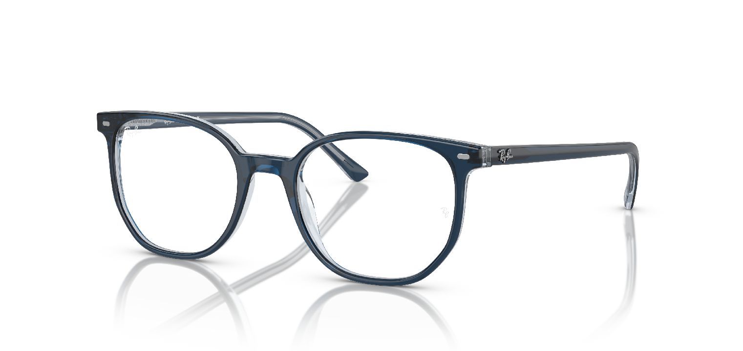 Ray-Ban Oval Brillen 0RX5397 Blau für Damen/Herren