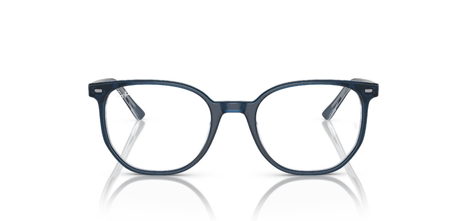 Ray-Ban Oval Brillen 0RX5397 Blau für Damen/Herren