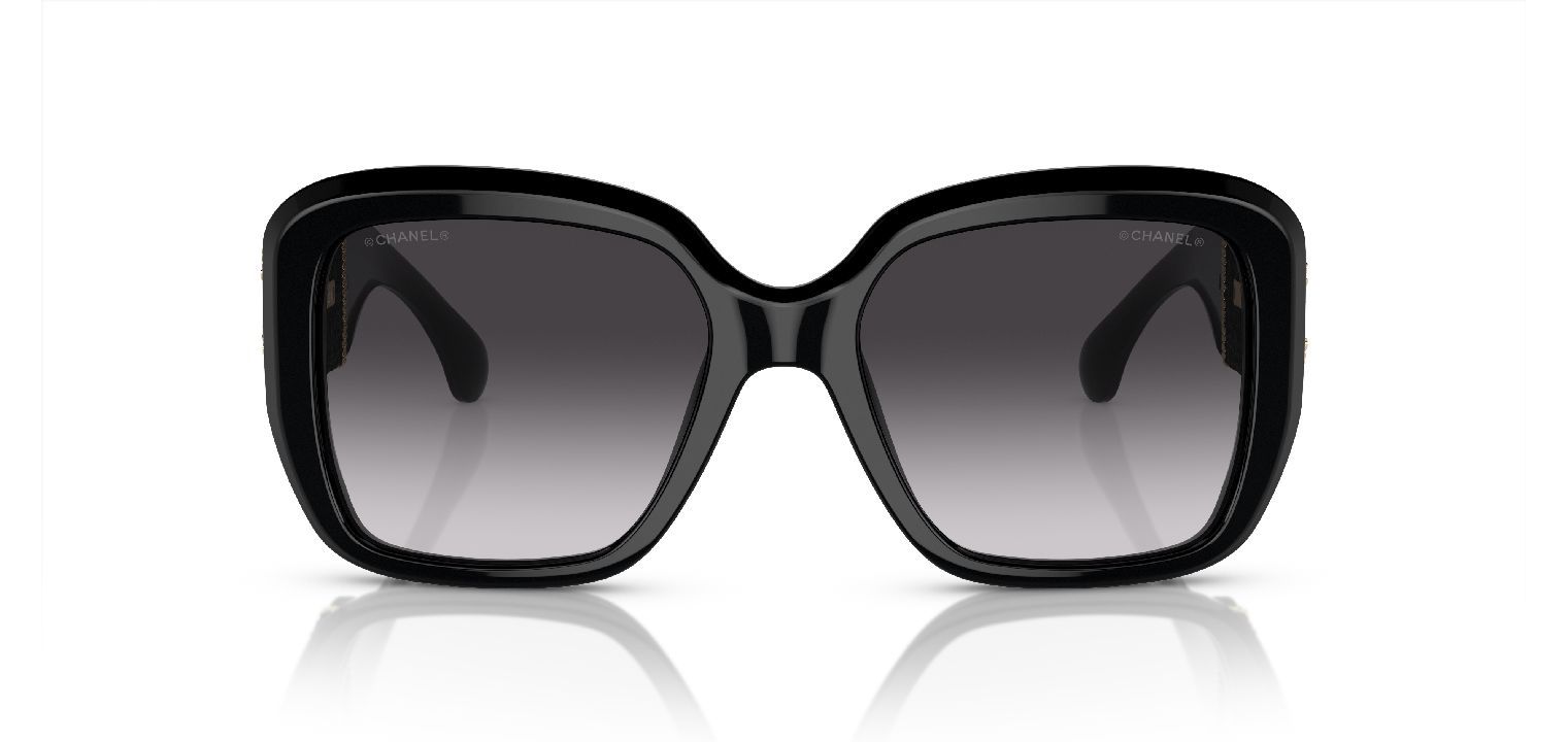 Lunettes de soleil Chanel Carre 0CH5512 Noir pour Femme Visilab