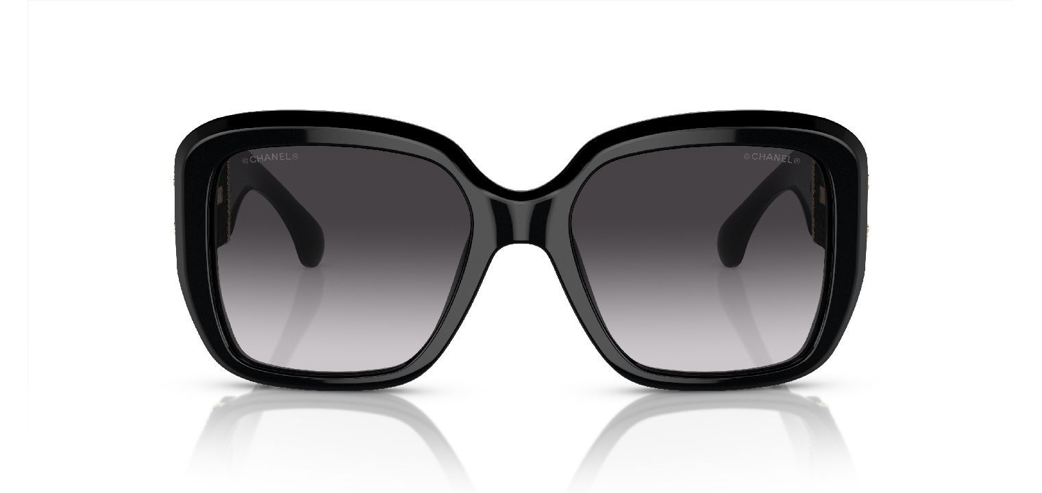 Chanel Carré Sunglasses 0CH5512 Black for Woman