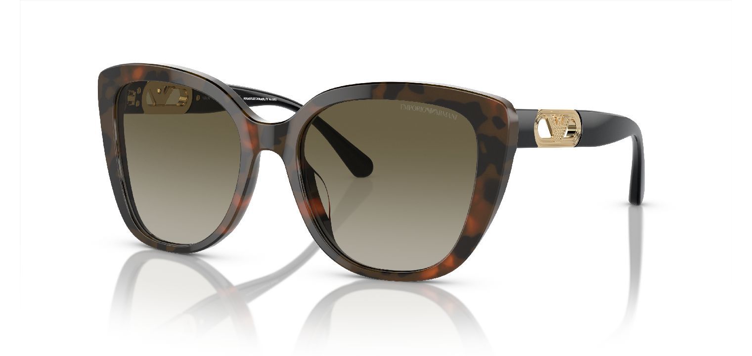 Emporio Armani Schmetterling Sonnenbrillen 0EA4214U Schwarz für Dame