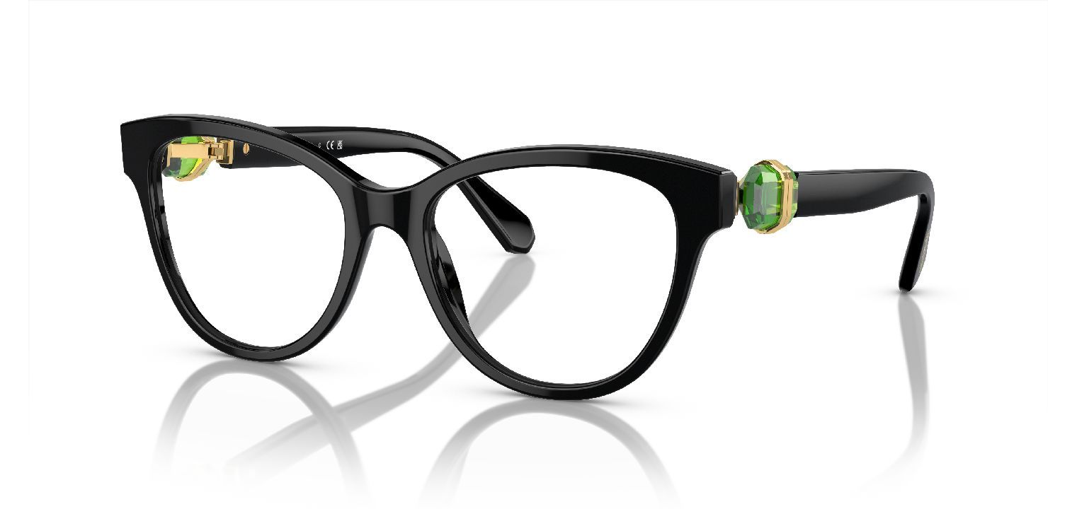 Swarovski Round Eyeglasses 0SK2004 Black for Woman