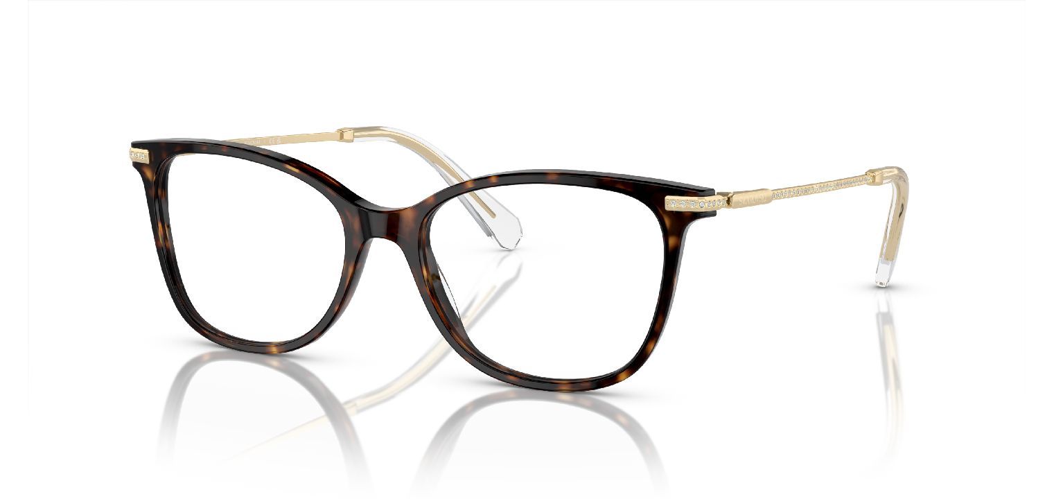 Swarovski Carré Eyeglasses 0SK2010 Tortoise shell for Woman