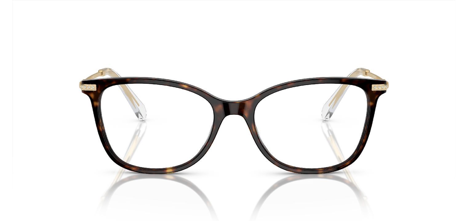 Swarovski Carré Eyeglasses 0SK2010 Tortoise shell for Woman