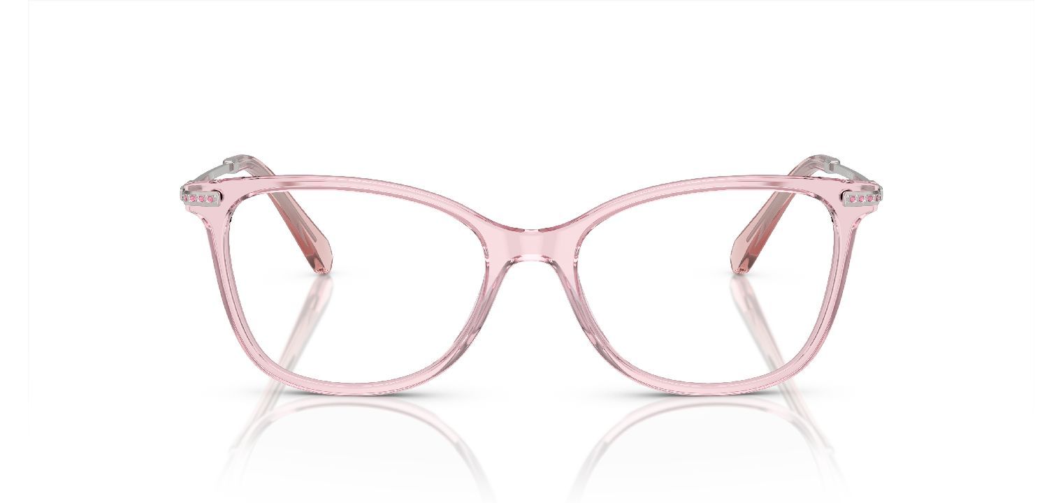 Lunettes de vue Swarovski Carré 0SK2010 Rose pour Femme