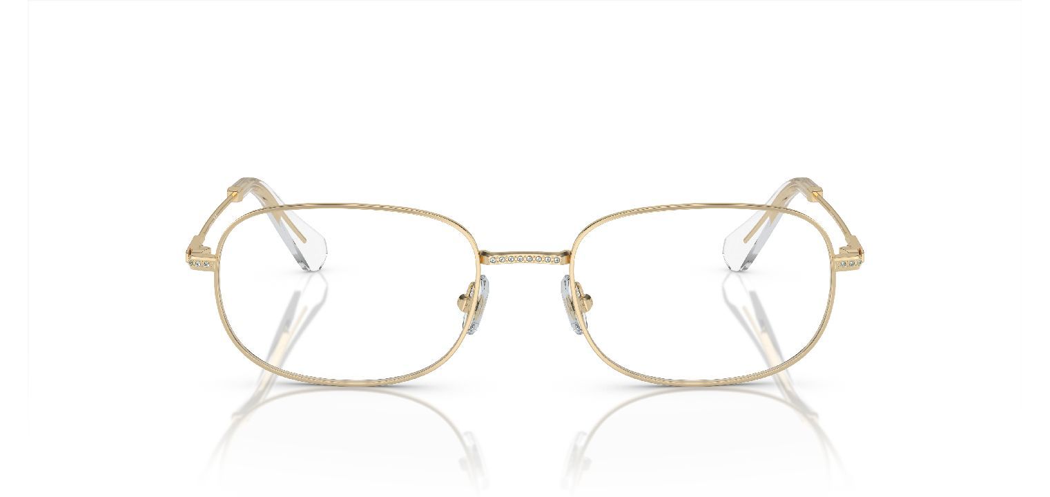 Swarovski Rechteckig Brillen 0SK1005 Gold für Damen