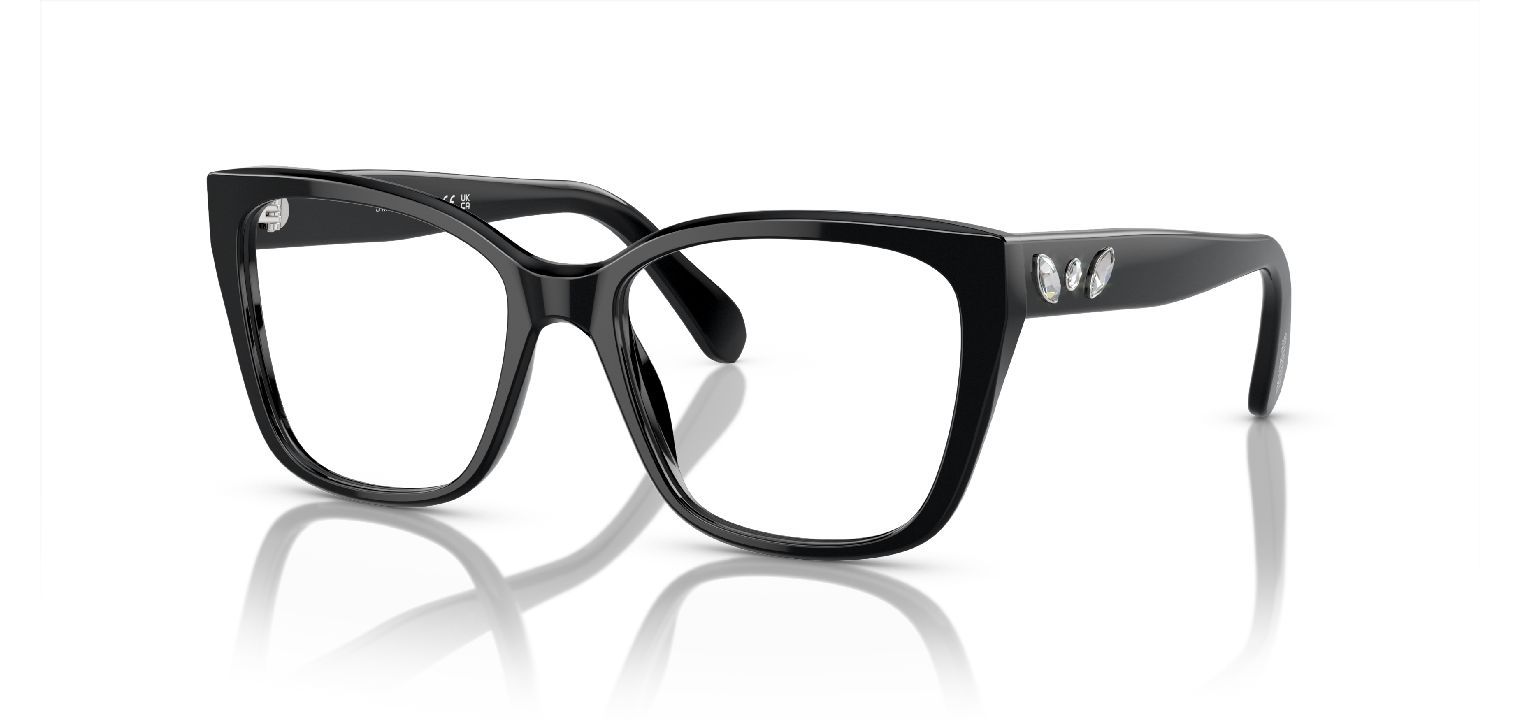Lunettes de vue Swarovski Carre 0SK2008 Noir pour Femme Visilab
